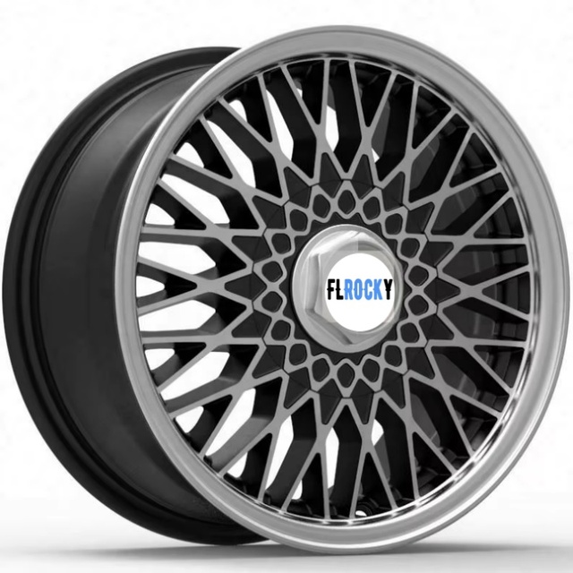 Flrocky 15X7 15X8 15 Inch Alloy Wheel for Sale 5X100 5X110 Rims Multi Wire Spokes Wheels Price in China Deep Dish Rin Yulia