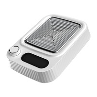Extracteur de poussière d'ongles personnalisé avec logo, interrupteur rotatif simple, vitesse réglable, dissipation thermique et repose-main pour distributeur