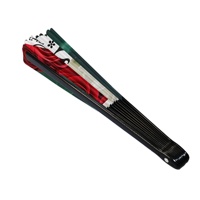 Nouvel éventail pliant palestinien 33 cm, grand format, portable, cadeaux de fête, vente en gros d'éventails pliants palestiniens