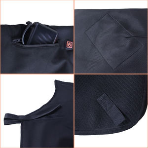 שמיכת סוס חשמלית מחוממת לחורף, ניתנת להתאמה אישית, מקצוע חדשה בתחום רכיבה על סוסים, שמיכת סוס עם חיבור USB לשמירה על חום. - Product Image 6