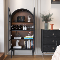 Offre Spéciale de buffet en bois chinois et meubles de buffet de luxe de haute qualité noir pour salon et salle à manger