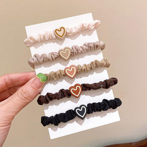 ยางรัดผมแบบวงสำหรับผู้หญิง ลายผลไม้และสัตว์ ขายส่งแบบคละแบบจำนวนมาก - Product Image 4