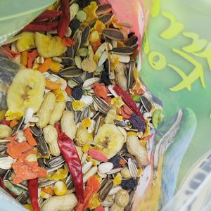 Wimow, venta al por mayor, 2kg, mezclado con frutas, granos, girasol, Rey australiano, Guacamayo, Lorikeet, cacatúa, loro grande, comida para pájaros - Product Image 4