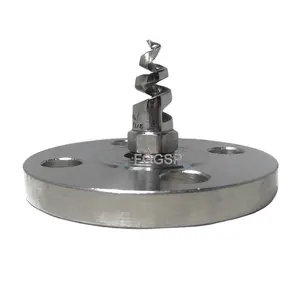 Nosel Jet Spiral Kerucut Penuh 1/2 Inci SS316, Nosel Spiral, Penyiram Kabut Air Stainless Steel untuk Irigasi Taman dan Rumput