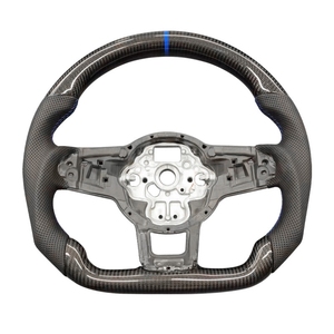 Volante in Fibra di Carbonio dal Design Classico per Volkswagen VW Polo Passat <span class=keywords><strong>Golf</strong></span> B7 B8 <span class=keywords><strong>T6</strong></span>, Vendita all'Ingrosso - Product Image 5