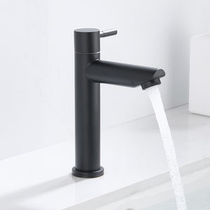 Gran oferta, edificio de oficinas de acero inoxidable 304, grifo individual de agua fría para cocina, baño, lavabo, grifo torneira de banheiro simples - Product Image 1