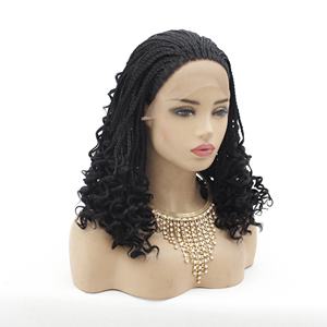 Las mejores <span class=keywords><strong>pelucas</strong></span> trenzadas estilos de diadema negra, <span class=keywords><strong>pelucas</strong></span> trenzadas cerca de mí trenzas debajo de la peluca, especialmente las tuyas <span class=keywords><strong>pelucas</strong></span> trenzadas Peluca de pelo de encaje completo - Product Image 4
