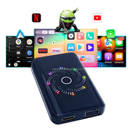 Adaptador Inalámbrico Portátil Mini Carplay para Android OS, Adaptador Android Auto con YouTube y Netflix