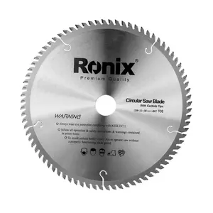Ronix במלאי RH-5112 TCT מסור עגול להב עבור אלומיניום פרופיל חיתוך ראה להב דיסקים מותאם אישית