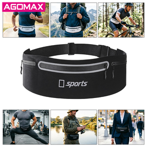 Riñonera Multifuncional Impermeable al Agua, Riñonera Deportiva Delgada Antideslizante con Tira Reflectante - Product Image 6