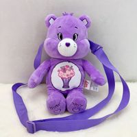 Sac à dos ours Kawaii Sac en peluche animaux pelucheux Sacs pelucheux Sacs à dos ours en peluche ours en peluche enfants Sac en peluche