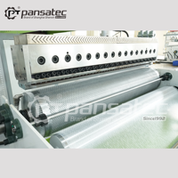 Machine à film bulle Pansatec LDPE LLDPE, ligne de production de feuilles en rouleaux à haute productivité personnalisée à 2 couches