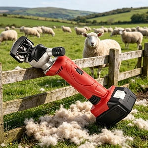 L&P Nueva Cortadora <span class=keywords><strong>de</strong></span> Pelo Eléctrica Inalámbrica para Caballos, Camellos y Mascotas con Batería <span class=keywords><strong>de</strong></span> Litio, 220V, Recargable - Product Image 4