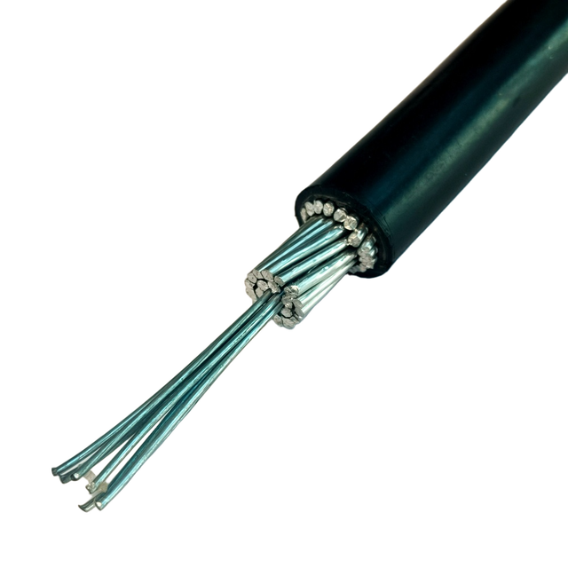Aluminium/ACSR Conductor XLPE/PE/PVC Insulation Overhead Insulated Power Cable 16mm 35mm 95mm Overhead Cable