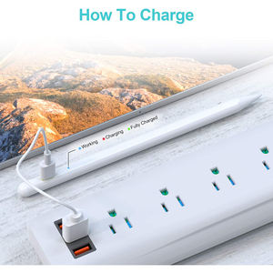 Lápiz Digital Magnético K10 Pro de Repuesto con Rechazo de Palma y Carga USB Tipo-C para <span class=keywords><strong>iPad</strong></span> Pro 2025 - Product Image 1