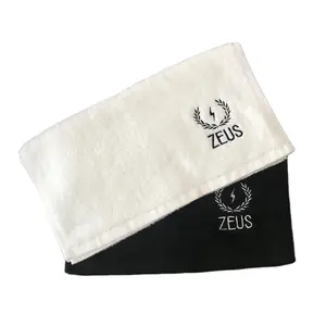 Highly Absorbent Natural Cotton Embroidery Gym Towel Logo Sports Towels