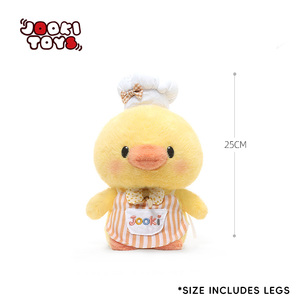 Jooki şef serisi ördek bebek peluş oyuncak yeni tasarım sevimli hayvan doldurulmuş oyuncak özel Lovey Unisex hediyeler yılbaşı hediyesi - Product Image 5