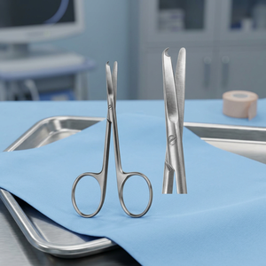 Ciseaux Spencer Stitch 90 mm en acier inoxydable, ciseaux manuels pour enlever les sutures, instrument médical chirurgical réutilisable, certifié CE - Product Image 2