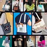 Sac fourre-tout en toile 3D avec motif personnalisé, logo imprimé numériquement, sac à main pour étudiants, sac bandoulière avec ruban, personnalisation haut de gamme