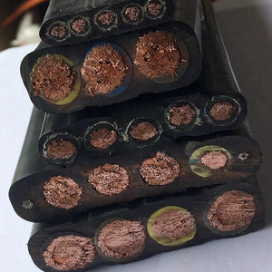 Кабель плоский лифтовый YFFB медный с изоляцией из полиэтилена, с двойной стальной проволокой, 0.6/1 кВ, <span class=keywords><strong>3</strong></span>/4/5 жил, 35-120 кв.мм, для подвижных установок - Product Image 2