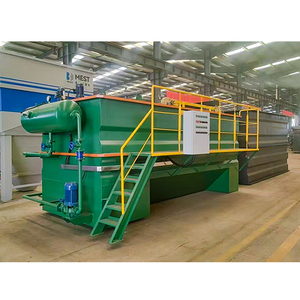 Unidad de máquina de flotación por aire disuelto (DAF) con motor PLC y recipiente a presión, con raspador de acero al carbono para recogida de aceite espeso y núcleo de motor. - Product Image 4