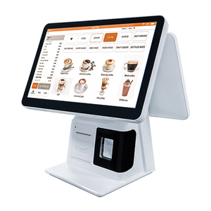 Monitor de computadora con pantalla táctil capacitiva de 15,6 pulgadas Sistema POS Pago Terminal POS Caja registradora Venta minorista Pequeña empresa - Product Image 4