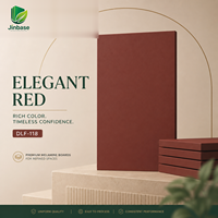 Panneau décoratif en fibre de bois de première qualité, finition briques rouges raffinées, moderne, écologique, résistant à l'humidité et imperméable, E0
