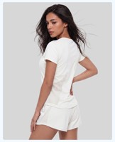Nouveaux ensembles de sport pour femmes, t-shirt léger en spandex respirant avec empiècements en mesh sur les côtés, shorts légers à séchage rapide, pour le yoga et l'entraînement estival