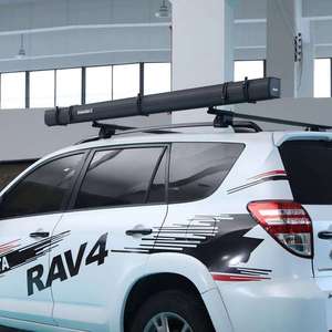 Auvent <span class=keywords><strong>de</strong></span> voiture premium 270 degrés, imperméable, en tissu Oxford, pare-soleil avec boîtier en aluminium pour le overlanding - Product Image 6