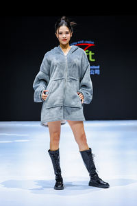 Design Your Own Grey Sweatshirt Wearable Home Furnishing Blanket <strong>Long</strong> Sleeves Customised <strong>Oodies</strong> - Product Image 5