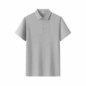 เสื้อโปโลโปรโมชั่น สีฟ้า ผ้าฝ้าย ใส่สบาย ระบายอากาศได้ดี ทรงหลวม เหมาะสำหรับชุดยูนิฟอร์มบริษัท - Product Image 2
