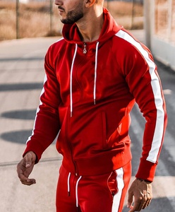 Survêtements de sport écologiques d'hiver personnalisés bon marché vêtements de sport de jogging unisexe costumes d'équipe d'entraînement de football de course 100% coton - Product Image 2