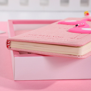 Kawaii <strong>Journal</strong> Stationery School Supplies Study Gift <strong>Tools</strong> Pink Flamingo Notebook Set Note Book Pen Set Diary Day Planner - Product Image 3