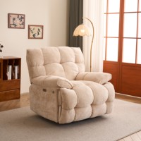 Fauteuil inclinable ergonomique noir avec support corporel, canapé de relaxation à angles réglables et repose-pieds relevable pour home cinéma et salon