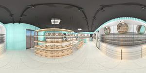 Vitrine murale de style simple, résistante à l'eau, pour magasin d'optique Retron, avec éclairage LED, attrayante et robuste. - Product Image 5