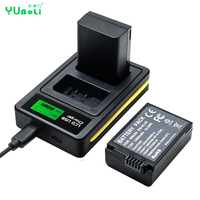 Chargeur de batterie double fente USB LCD pour appareils photo Nikon EN-EL25, avec câble Type-C intégré, compatible Nikon Z50 Z Fc Z30