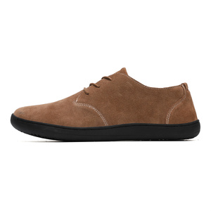 Chaussures habillées pour hommes en cuir véritable résistant à l'usure, décontractées, antidérapantes, à ressort, larges, pieds nus, formelles, pour <span class=keywords><strong>mariage</strong></span>, Oxford - Product Image 3