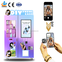 Máquina Impresora de Carcasas para Teléfonos Móviles con Pantalla Táctil Inteligente OEM ODM, Máquina Expendedora Automática para Carcasas Personalizadas