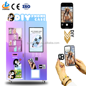 Machine d'impression de coques de téléphone mobiles à écran tactile intelligent OEM ODM, distributeur automatique pour coques de téléphone personnalisées - Product Image 1