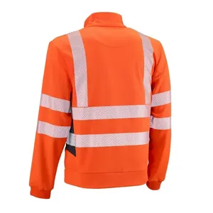 Felpe - HVS790OR S Carpathians - Colore: Arancione - Massima sicurezza in qualsiasi posizione: le sue bande riflettenti segmentate - Product Image 2