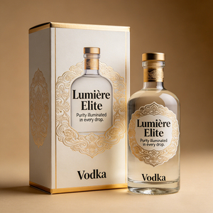 Scatola di Lusso <span class=keywords><strong>Artigianale</strong></span> su Misura per Vodka con Rivestimento in Carta, Elegante Confezione Regalo per Vodka, Robusta Scatola <span class=keywords><strong>Artigianale</strong></span> per Alcolici - Product Image 3