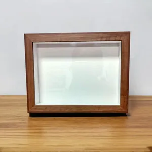 Cadre <span class=keywords><strong>photo</strong></span> en bois vide <span class=keywords><strong>personnalisé</strong></span> 6, 8, 10 pouces, A3, A4, pour mur, table ou suspension murale, cadre long pour cartes - Product Image 1