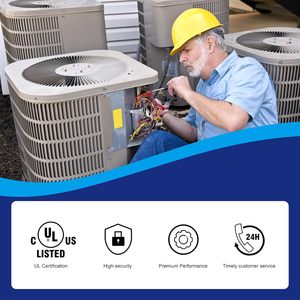 Cbb65 50 + 10uF điều hòa không khí bắt đầu động cơ chạy AC condenser metallized phim tụ tủ lạnh máy nén tụ - Product Image 6