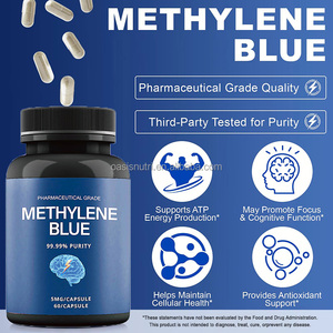 OEM метилен синие капсулы VC Улучшенная абсорбция USP сорт веганская пищевая добавка мои синие капсулы поддерживают здоровье клеток - Product Image 5