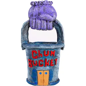 The Chum Bucket-ornamento per acquario con licenza ufficiale
