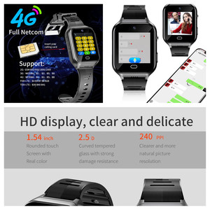 4G 5G LTE tasa Modo deportivo múltiple impermeable pantalla grande reloj inteligente a prueba <span class=keywords><strong>de</strong></span> agua con tarjeta SIM y cámara móvil VOLTE llamando - Product Image 4