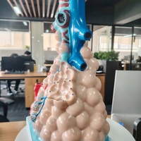 Modelo Anatómico de Alvéolo Pulmonar de PVC Duradero DARHMMY, Modelo de Anatomía Humana Ampliada para Enseñanza Escolar, Modelo de Ciencia Médica de Tamaño Más Grande