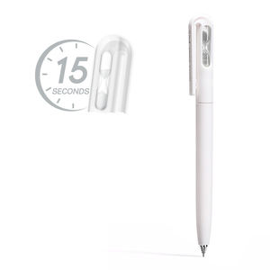 Быстросохнущая Вращающаяся ручка с двумя бусиками, креативная практичная нейтральная ручка для подписи, синие чернила, пластиковый материал 0,5 мм - Product Image 6