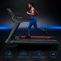 Caminadora Eléctrica Comercial INPEK con Pantalla LED, 70 Programas de Entrenamiento Integrados, Rango de Velocidad de 1.0-25.0 KM/H