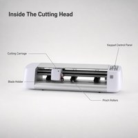 Máquina de Corte DIY, Cortadora de Vinilo, Plotter para Manualidades, Fabricación de Etiquetas y Calcomanías, Máquina de Corte de Contorno de Escritorio para el Hogar